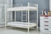 Picture of STELLA Steel Frame Single-Single Bunk Bed (White)