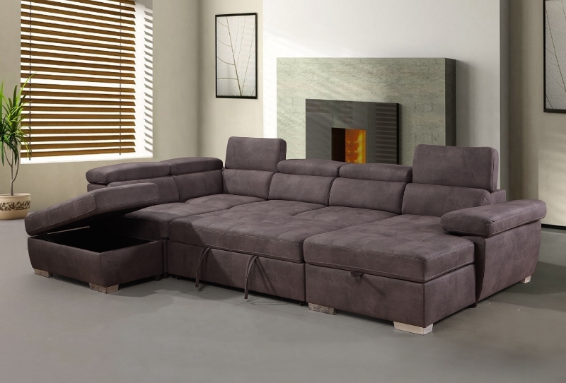 Picture of AMANDO Sectional Sofa with Pullout Bed