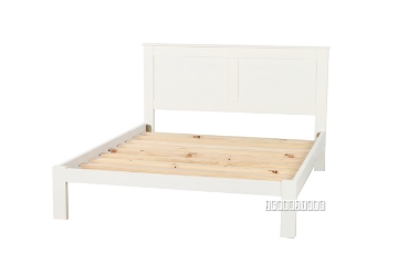 Picture of METRO BED *SOLID PINE In Single/King Single/Double/Queen (White) - Double