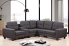 Picture of CLEAVON  Sectional Sofa * grey & black