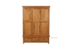 Picture of (FINAL SALE)NOTTINGHAM 3DOOR 3DRW WARDROBE *SOLID OAK