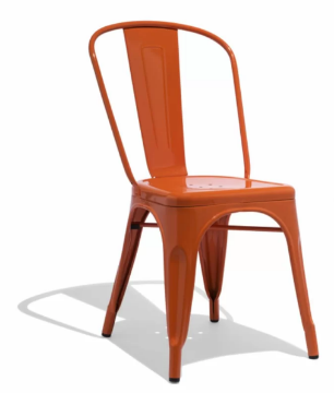 Picture of TOLIX Replica Dining Chair - Orange