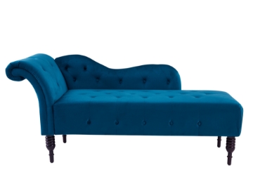 Picture of HAMPTON CHAISE LOUNGER *BLUE VELVET