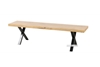 Picture of GALLOP 180 DINING BENCH *LIVE EDGE* LIGHT