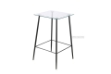 Picture of CARLA SQUARE GLASS BAR TABLE