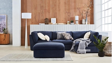 Picture of ASPECT REVERSIBLE SECTIONAL MODULAR SOFA * BLUE