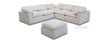 Picture of ALBERT Feather Filled Modular Sofa Range (Beige)
