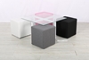 Picture of CUBE COFFEE TABLE WITH 4 STOOLS