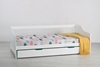 Picture of SUPER NATURAL Solid Pine Trundle Bed (White)