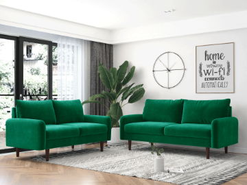 Picture of KAISON 3+2 Sofa Range (Emerald) - Final sale 