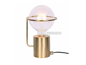 Picture of METAL BALL TABLE LAMP *GOLD