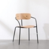 Picture of CRISP Bent Wood Chair (Natural) - without Arms