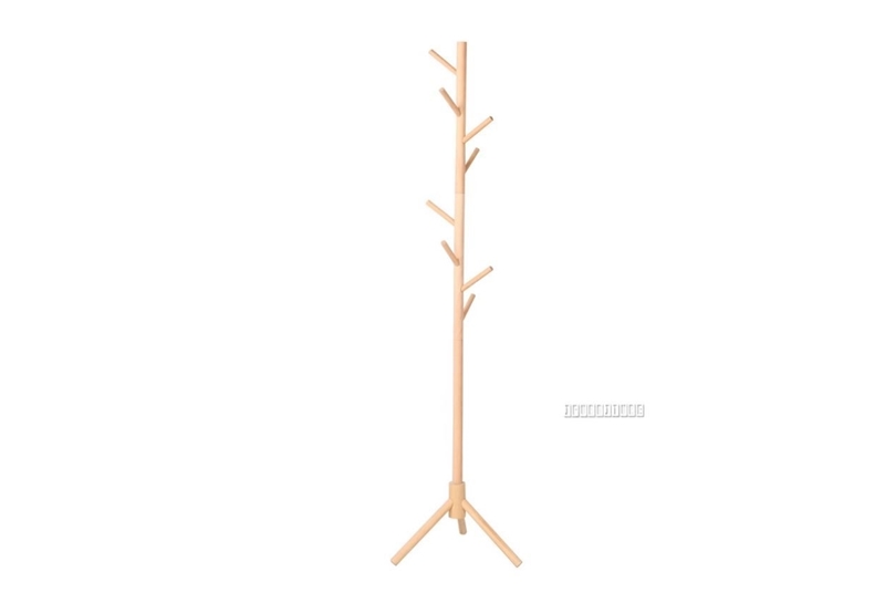 Picture of CECIL SOLID BEECH COAT RACK *NATURAL
