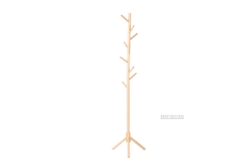 Picture of CECIL SOLID BEECH COAT RACK *NATURAL