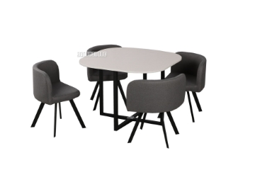 Picture of SHARI II Space Saver 5PC Dining Set
