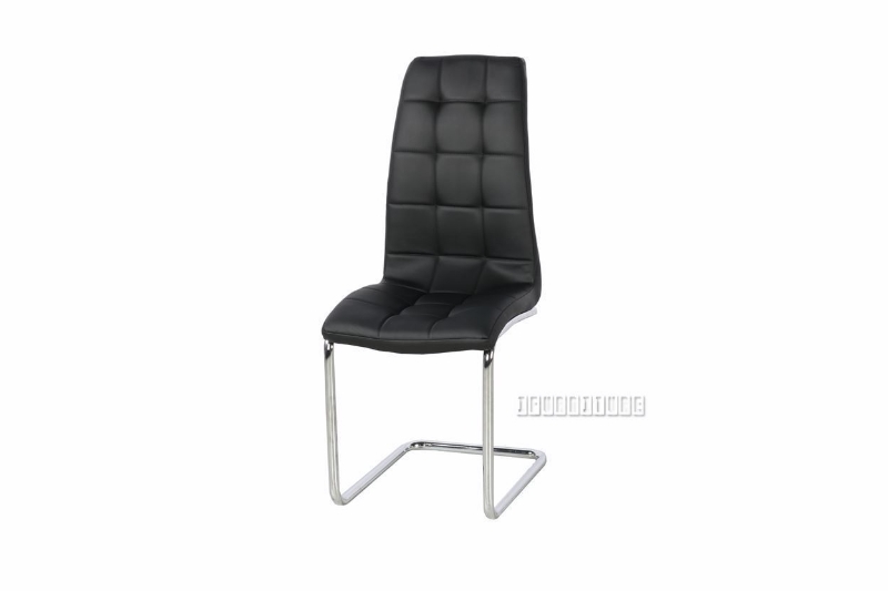 Picture of STOKES Dining Chair (Black/White) - Black