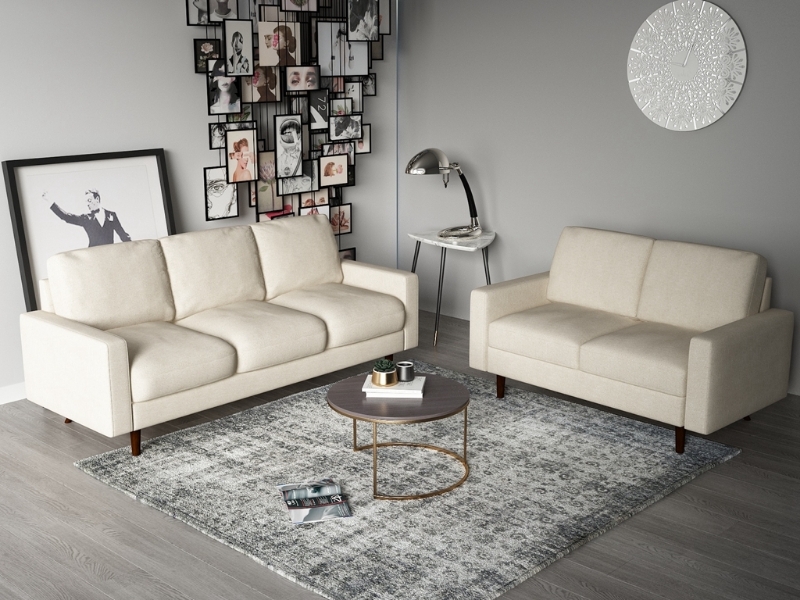 Picture of GRIMSBY 3+2 Sofa Range (Beige) - 3 + 2 Combo