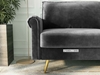 Picture of LIDO 3 SEAT SOFA *GREY VELVET