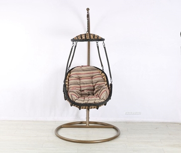 Picture of CHOPSTICKS RATTAN HANGING EGG CHAIR