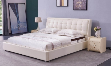 Picture of COCO Leather Bed Frame- Queen