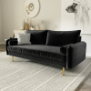 Picture of MARYJANET Velvet Sofa Range (Black)