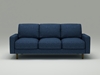 Picture of GRIMSBY 3+2 Sofa Range (Dark Blue)