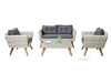 Picture of VITA 4PC WICKER SOFA SET *ALUMINIUM FRAME