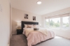 Picture of POOLE Upholstered Platform Bed in Double Size (Full)