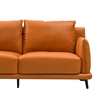 Picture of CATANIA CORNER SOFA WITH CHAISE *GENUINE LEATHER