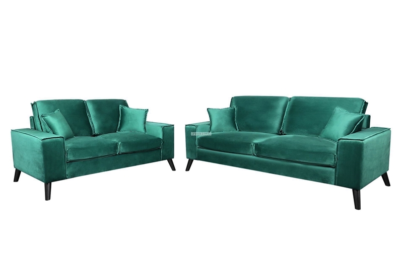 Calgary 3 2 Sofa Range Green Velvet Ifurniture The Largest Furniture Store In Edmonton Carry Bedroom Furniture Living Room Furniture Sofa Couch Lounge Suite Dining Table And Chairs And Patio Furniture Over 1000 Products