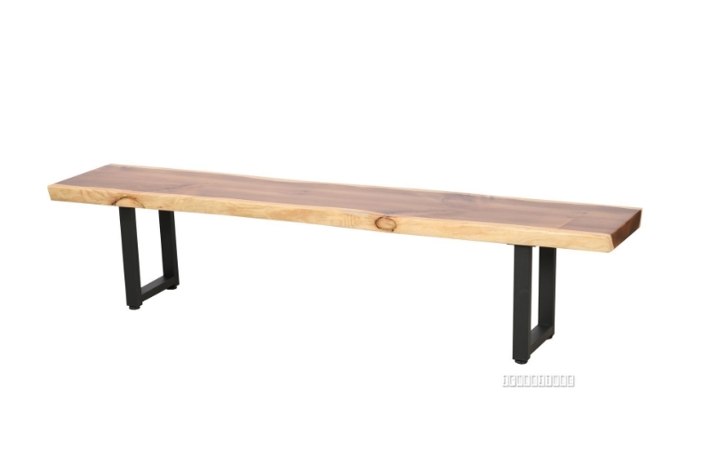 Picture of TASMAN Solid NZ Pine Bench (Live Edge) - 87"