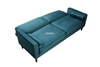Picture of ROSINA 3 SEATER SOFA BED * GREEN VELVET