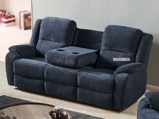 Picture of ALTO RECLINING Sofa Range in 3RR+2RR+1R * Cup Holders And Storage - 3 Seater (Sofa)
