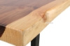 Picture of TASMAN Solid NZ Pine 3PC Dining Set (Live Edge) - 87" Dining Table + (2x) 87" Bench