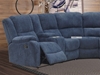 Picture of ALTO SECTIONAL MODULAR RECLINING SOFA WITH CHAISE * CUP HOLDERS AND STORAGE
