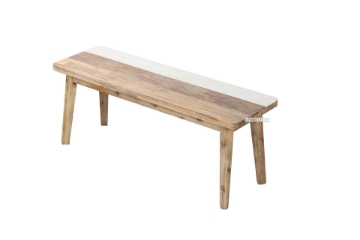 Picture of LEAMAN 47" Acacia Wood Dining Bench