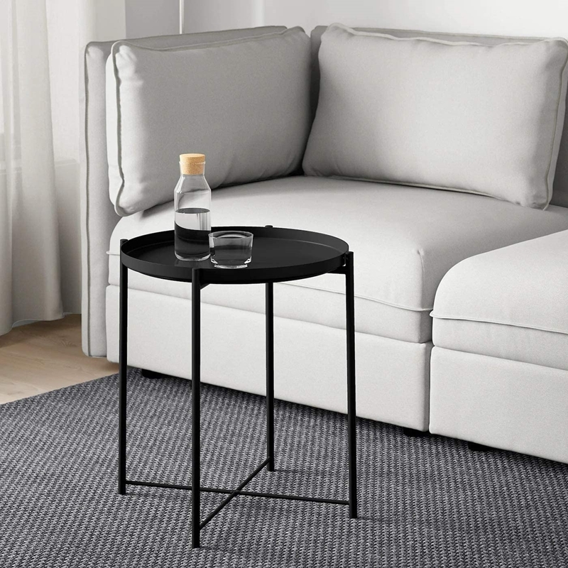 Picture of Sasaki End Table with Removable Tray *Black