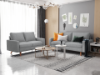 Picture of MAC Fabric 3+2 Sofa Range (Light Gray)