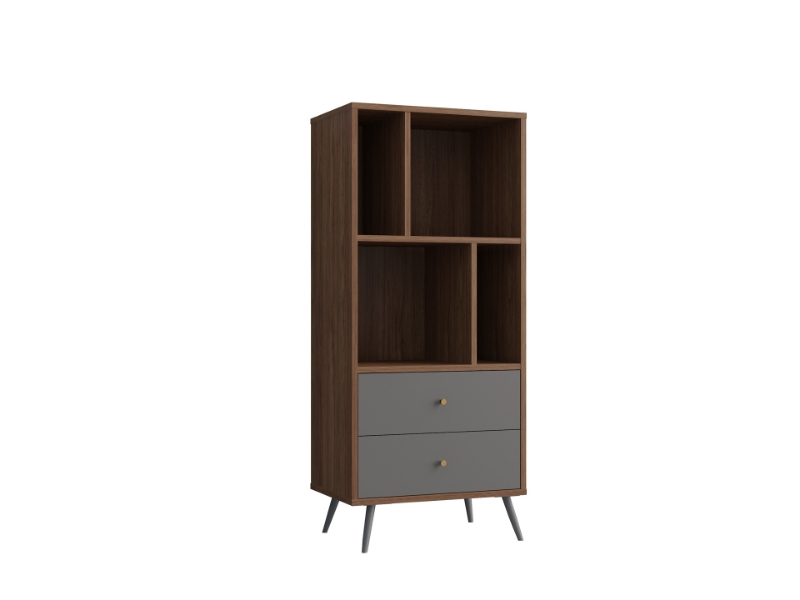 Picture of RIO Bookcase Large - Dark Color