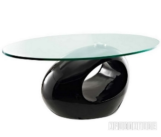 Picture of JUPITER Fiber Glass Coffee Table in Two Colors - Black