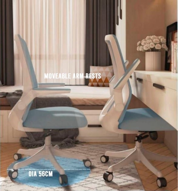 MILA Office Chair (Light Blue)iFurnitureThe largest furniture store
