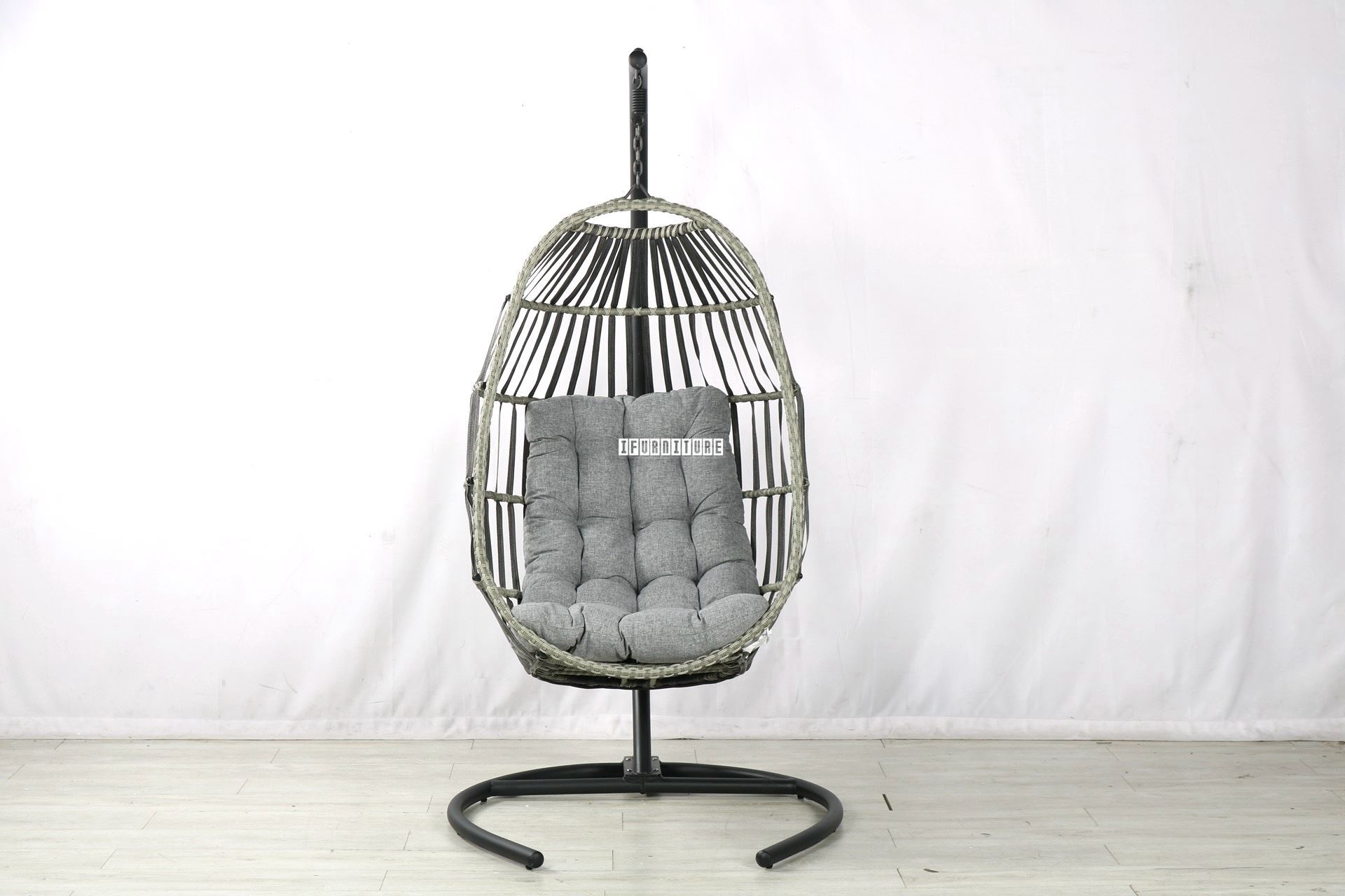 WHETZEL RATTAN HANGING EGG CHAIR-iFurniture-The largest furniture store