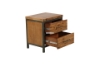 Picture of KANSAS 2-Darwer Acacia Wood Nightstand (Walnut)
