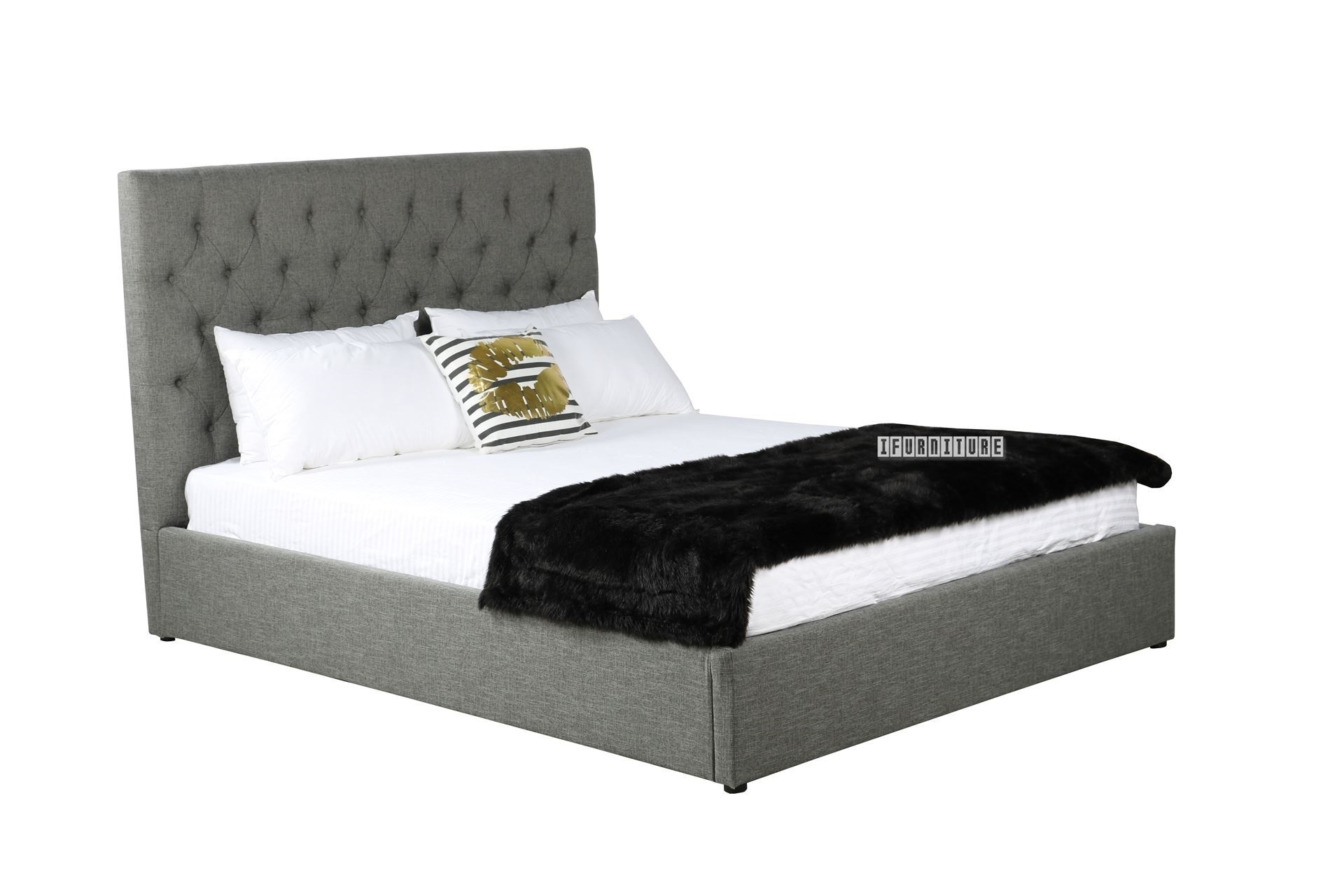 ONTARIO Queen/Eastern King Size Storage Bed *Gas Lift Queen