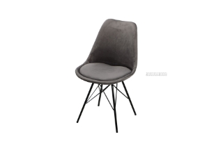 Picture of LUCA Velvet Dining Chair (Grey)