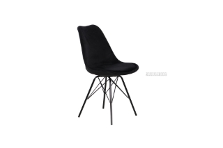 Picture of LUCA Velvet Dining Chair (Black)