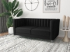 Picture of MISHTI 3+2+1 Velvet Sofa Range (Black)