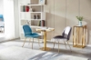 Picture of SYNE Marble Top D31.5" Round Dining Table (Gold)