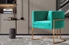 Picture of SERAL Velvet Lounge Chair (Green)
