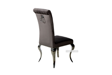 Picture of AITKEN Stainless Frame  Velvet Dining Chair *2 Colors